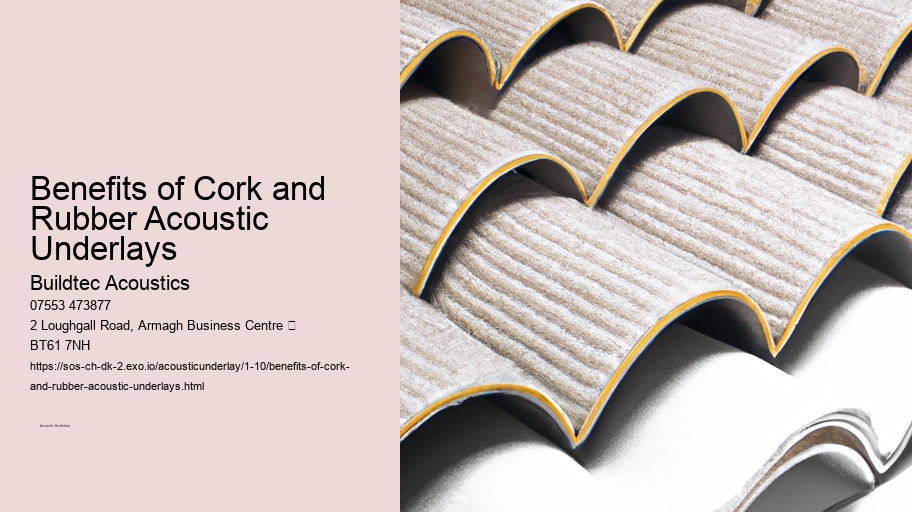 Benefits of Cork and Rubber Acoustic Underlays