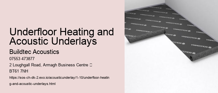 Reducing Foot Traffic Noise in Offices with Acoustic Underlays