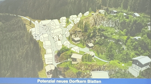 Pressebild: Gemeinsam das neue Blatten planen