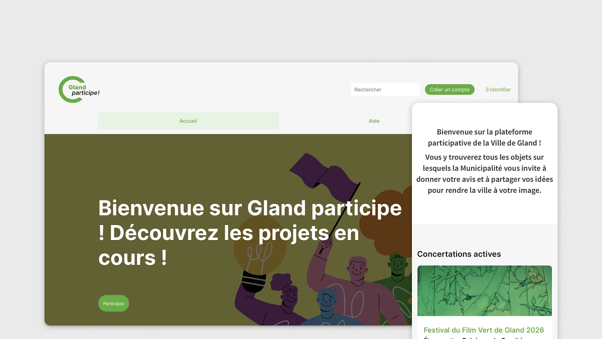 Media picture: Gland participe (VD)