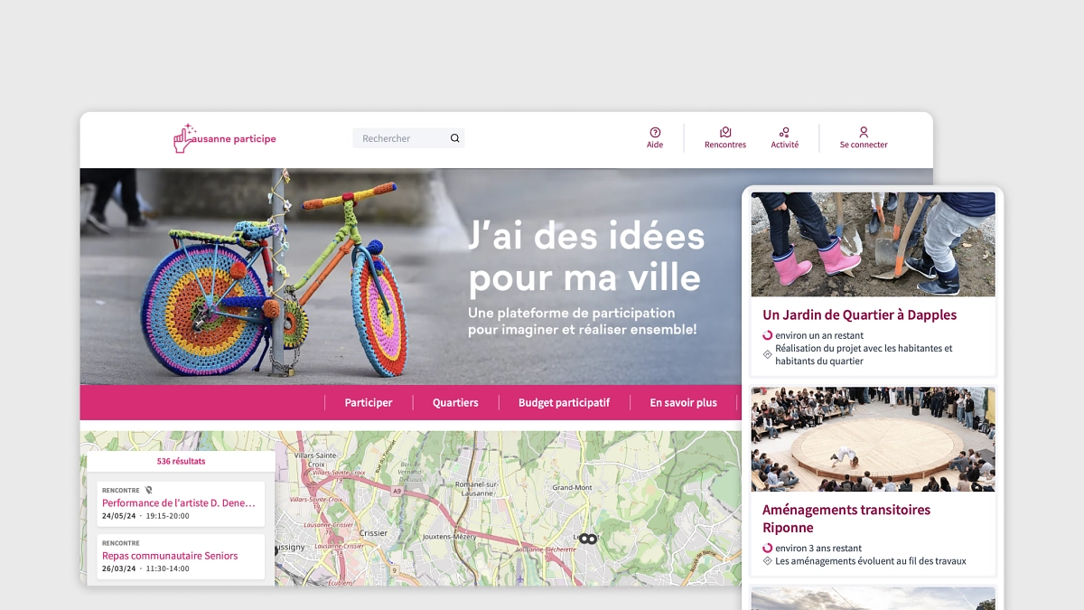 Media picture: Lausanne participe (VD)