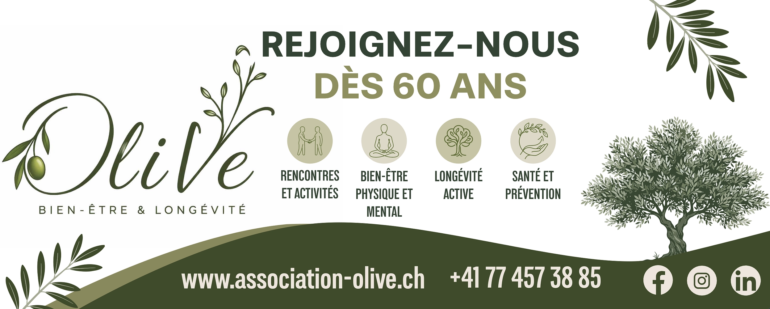 Image média: OliVe – Activités mensuelles pour favoriser le lien social et la longévité dès 60 ans