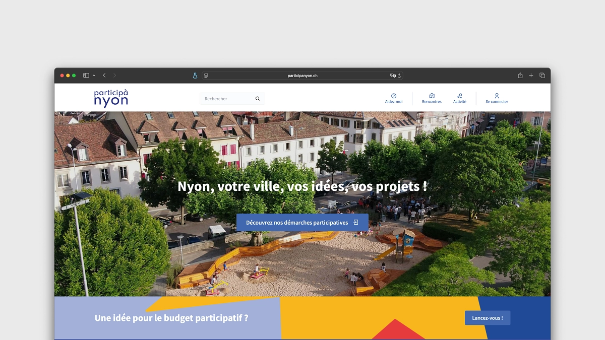Media picture: Nyon (VD) · Participanyon
