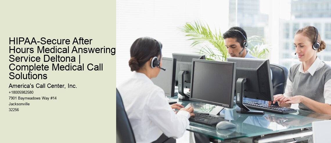 HIPAA-Secure After Hours Medical Answering Service Deltona | Complete Medical Call Solutions