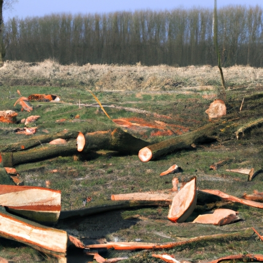 What is the environmental impact of tree removal?