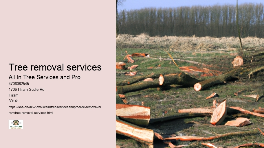 Tree removal services