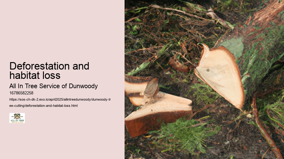 Deforestation and habitat loss
