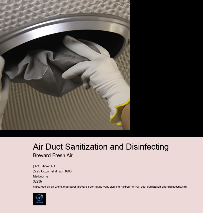 Air Duct Sanitization and Disinfecting