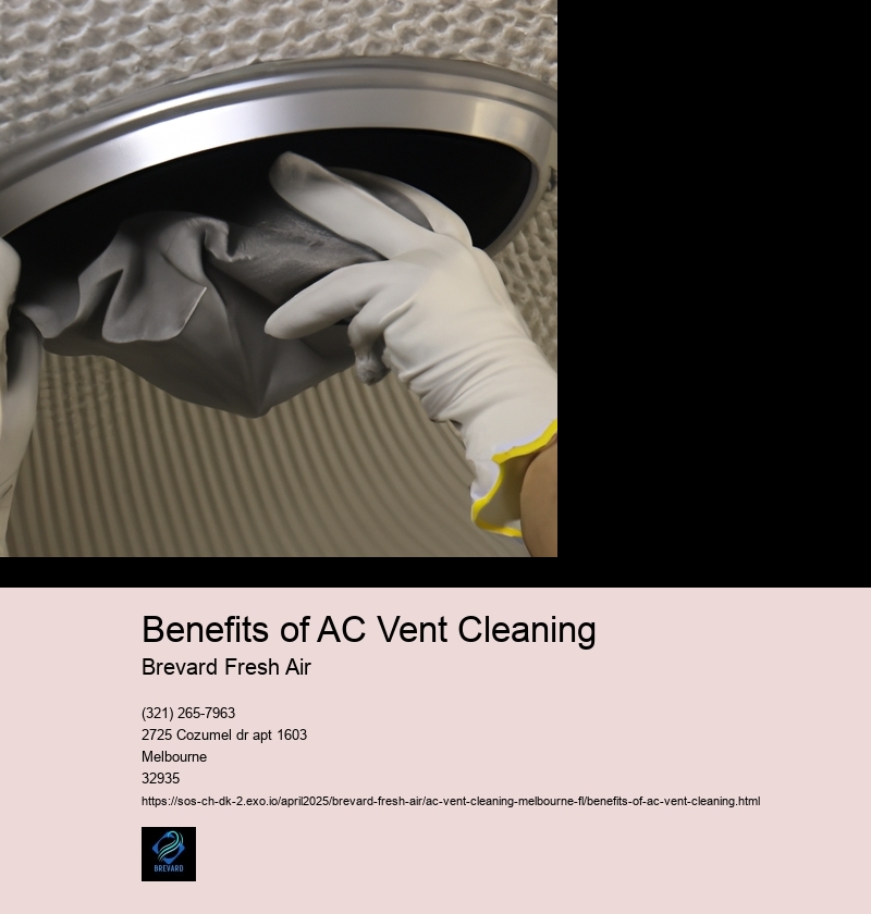 Benefits of AC Vent Cleaning