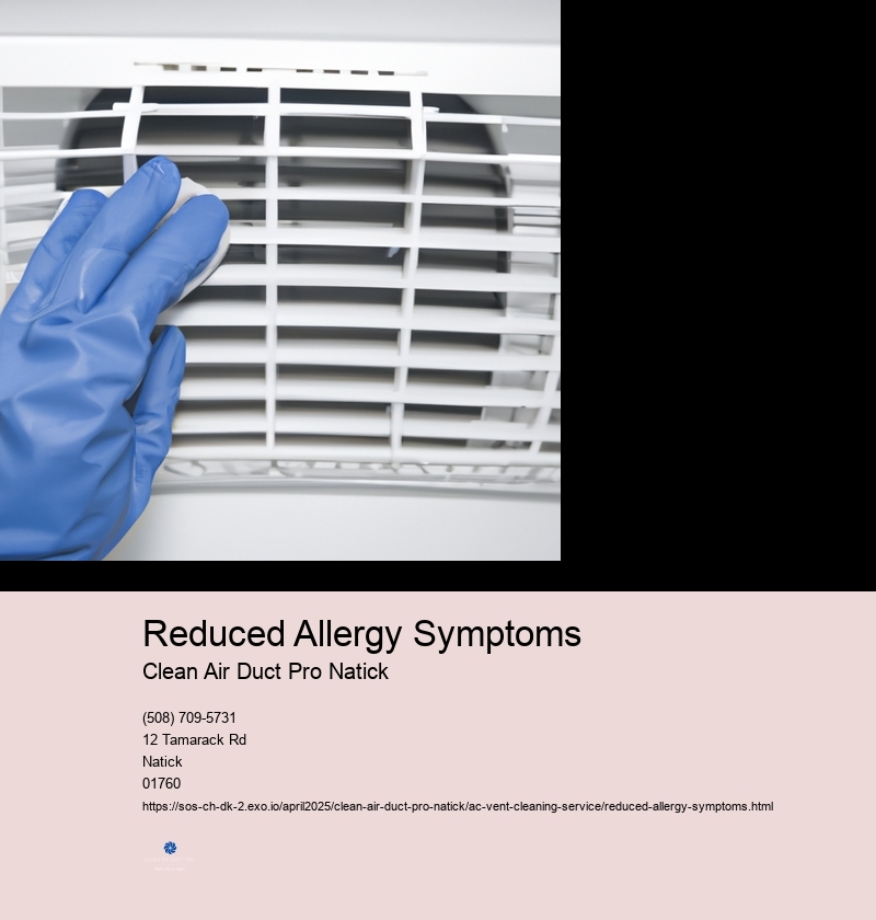 Reduced Allergy Symptoms