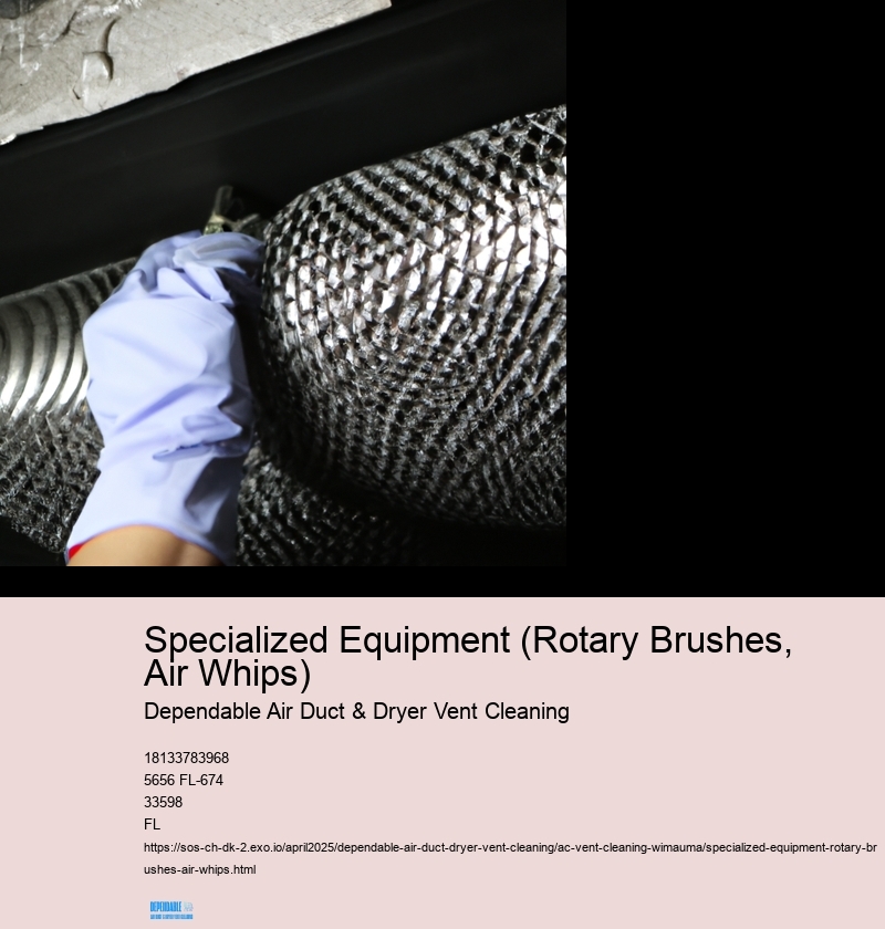 Specialized Equipment (Rotary Brushes, Air Whips)