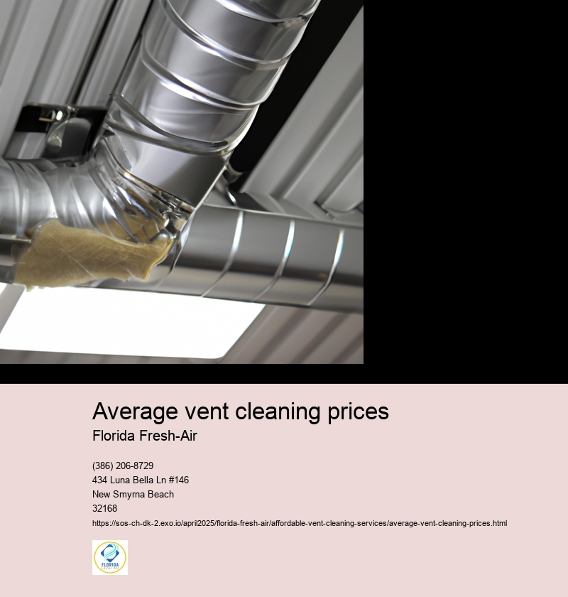 Average vent cleaning prices