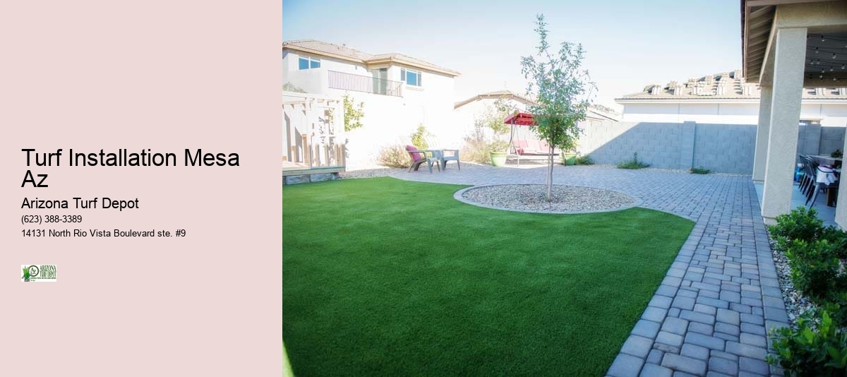 Turf Installation Mesa Az