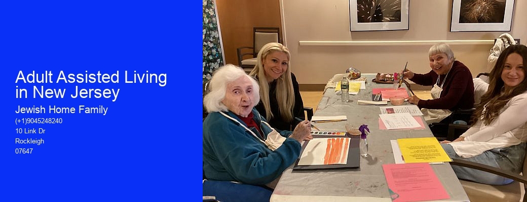 Adult Assisted Living in New Jersey