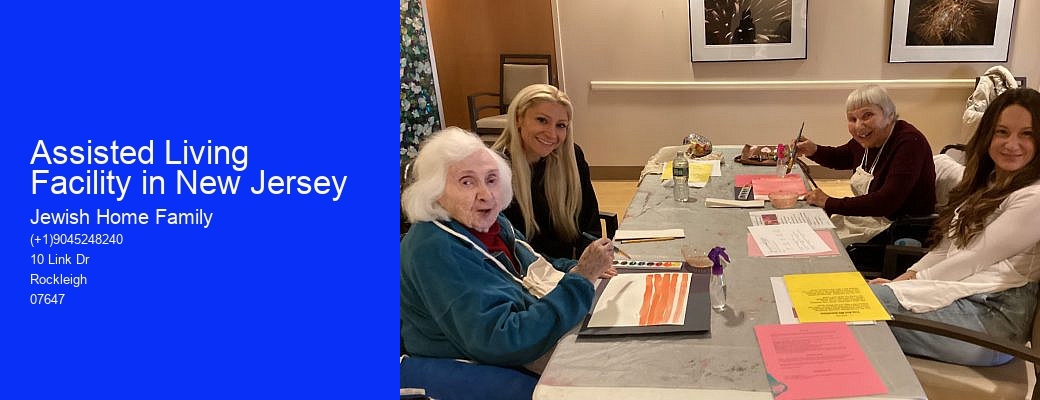 Assisted Living Facility in New Jersey