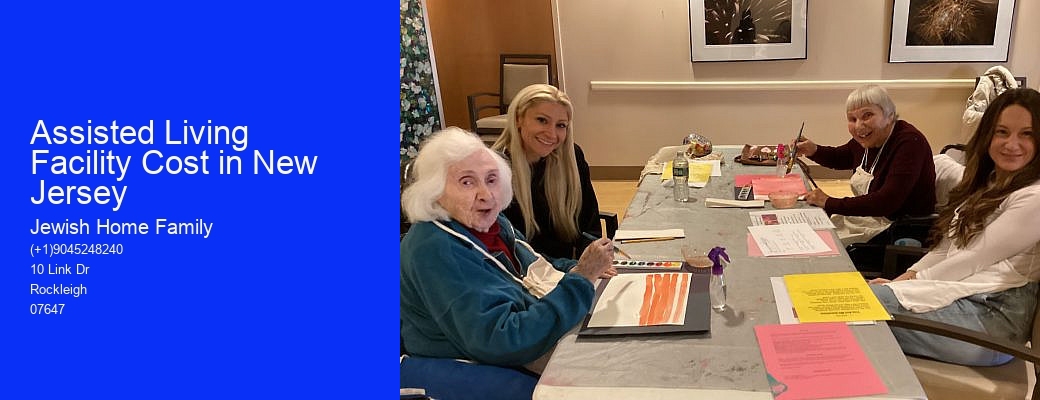 Assisted Living Facility Cost in New Jersey