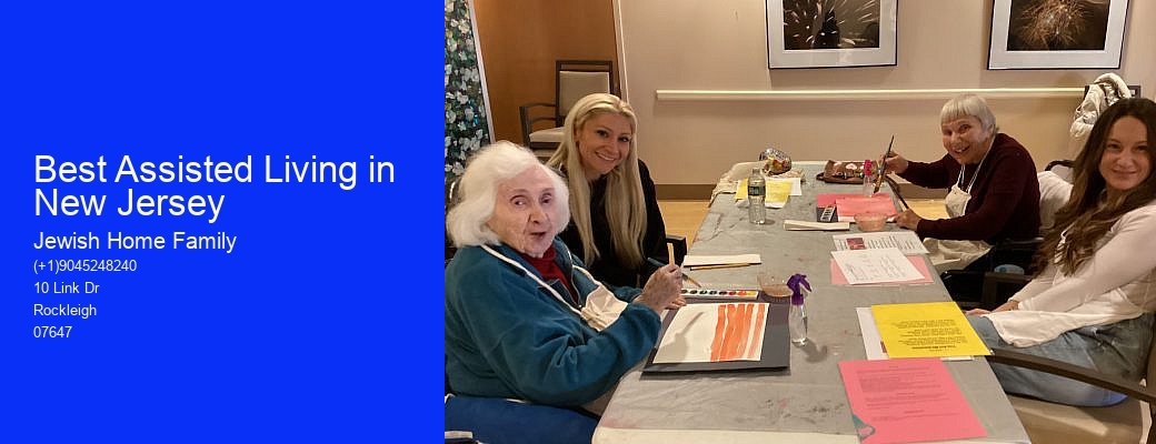 Best Assisted Living in New Jersey