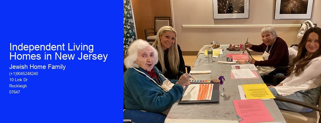 Independent Living Homes in New Jersey