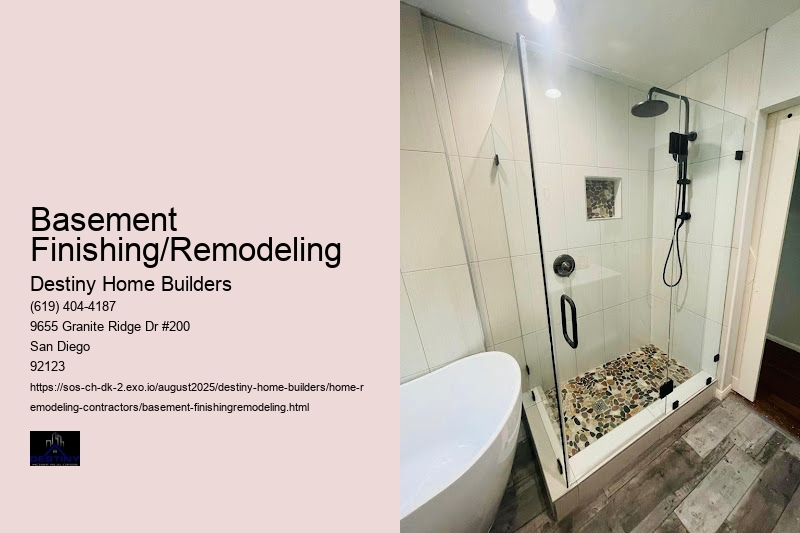 Basement Finishing/Remodeling