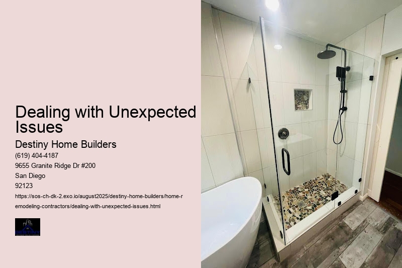 Dealing with Unexpected Issues