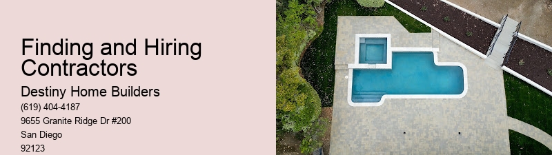 Finding and Hiring Contractors