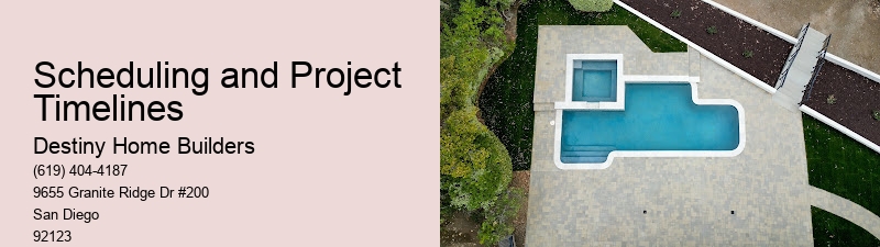 Scheduling and Project Timelines