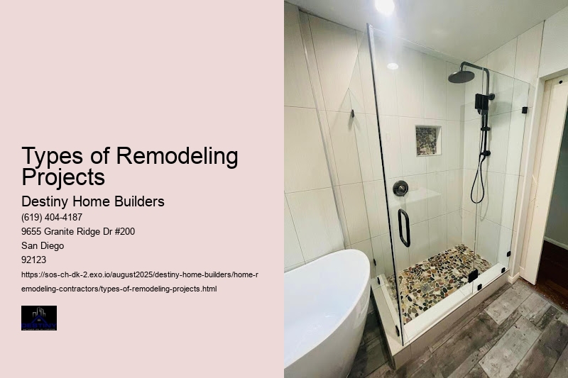 Types of Remodeling Projects