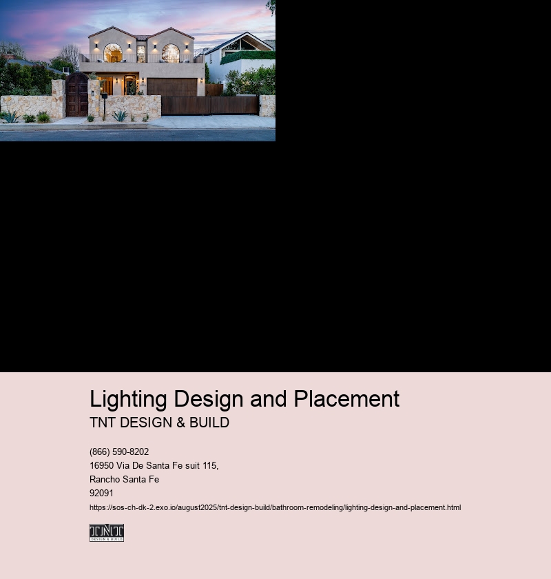 Lighting Design and Placement