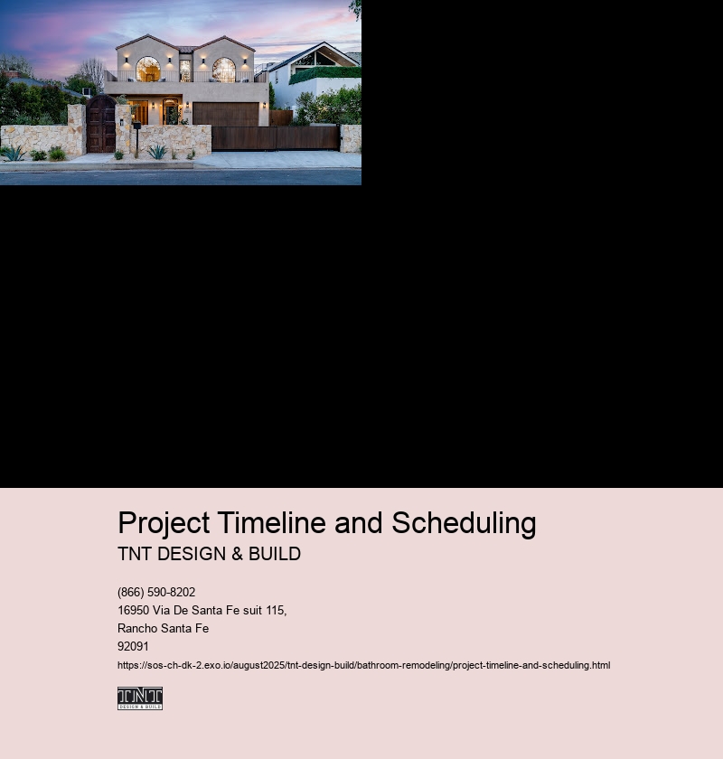 Project Timeline and Scheduling