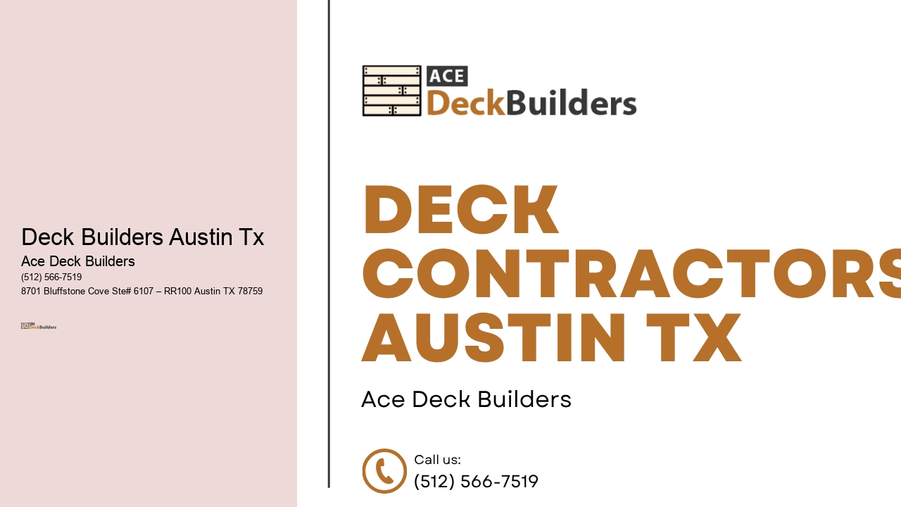 Deck Builders Austin Tx