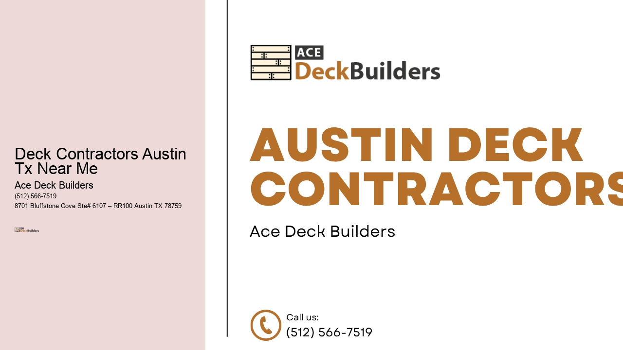 Deck Contractors Austin Tx Near Me