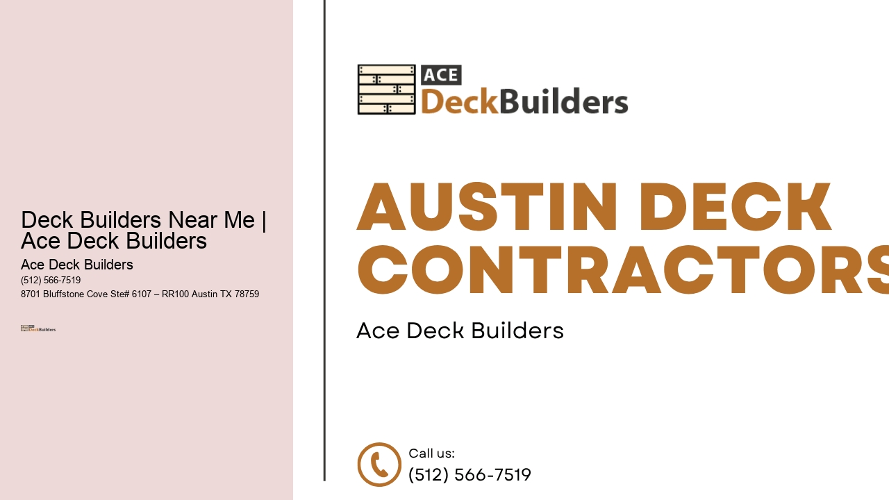 Deck Builders Near Me | Ace Deck Builders