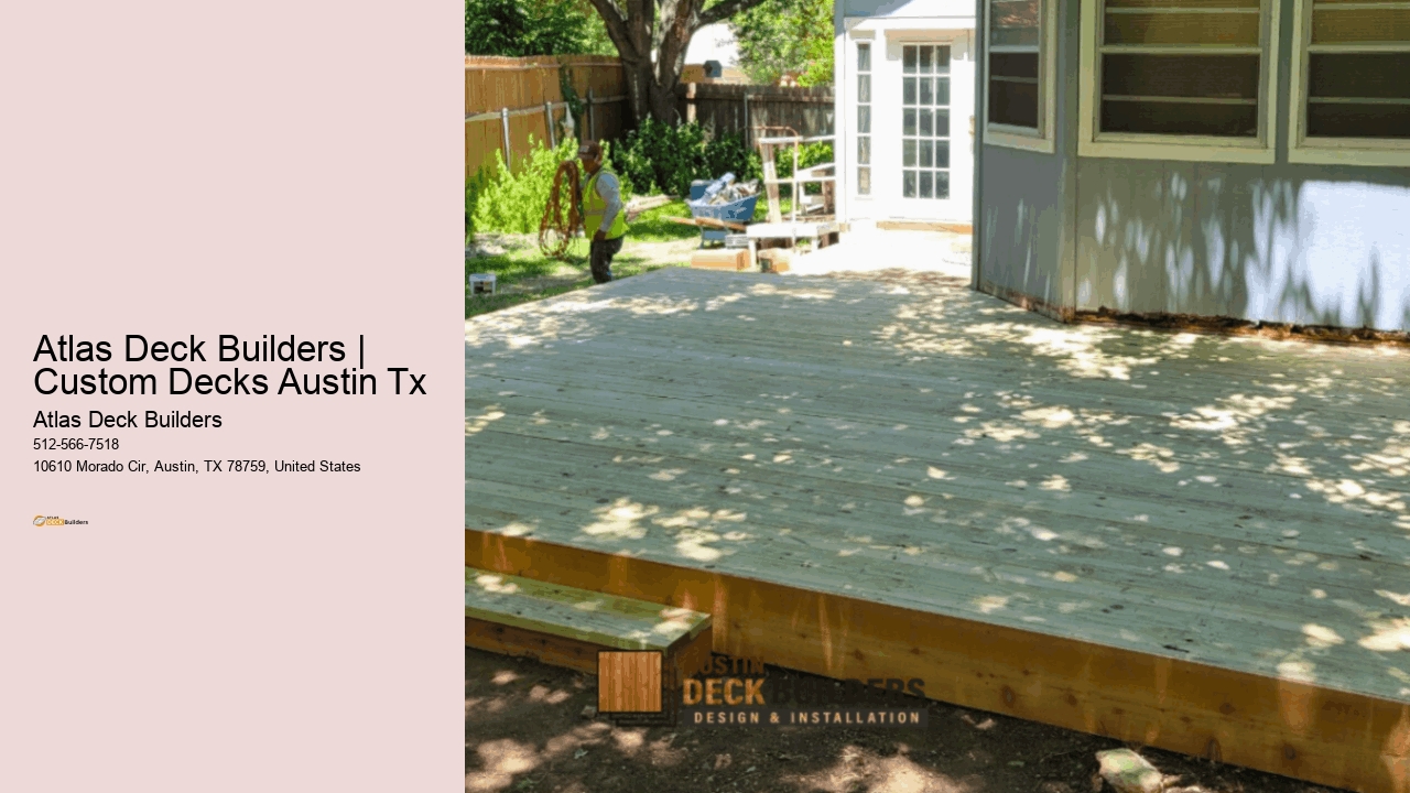 Atlas Deck Builders | Custom Decks Austin Tx