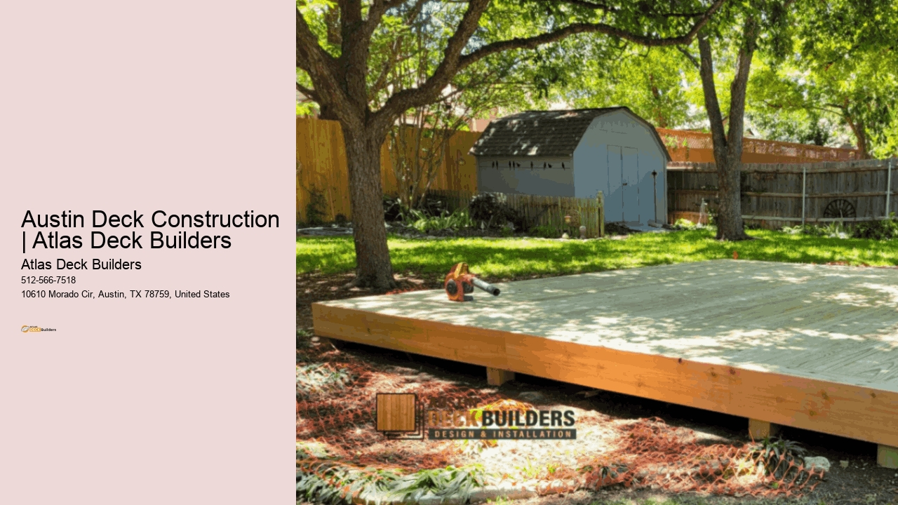 Austin Deck Construction | Atlas Deck Builders