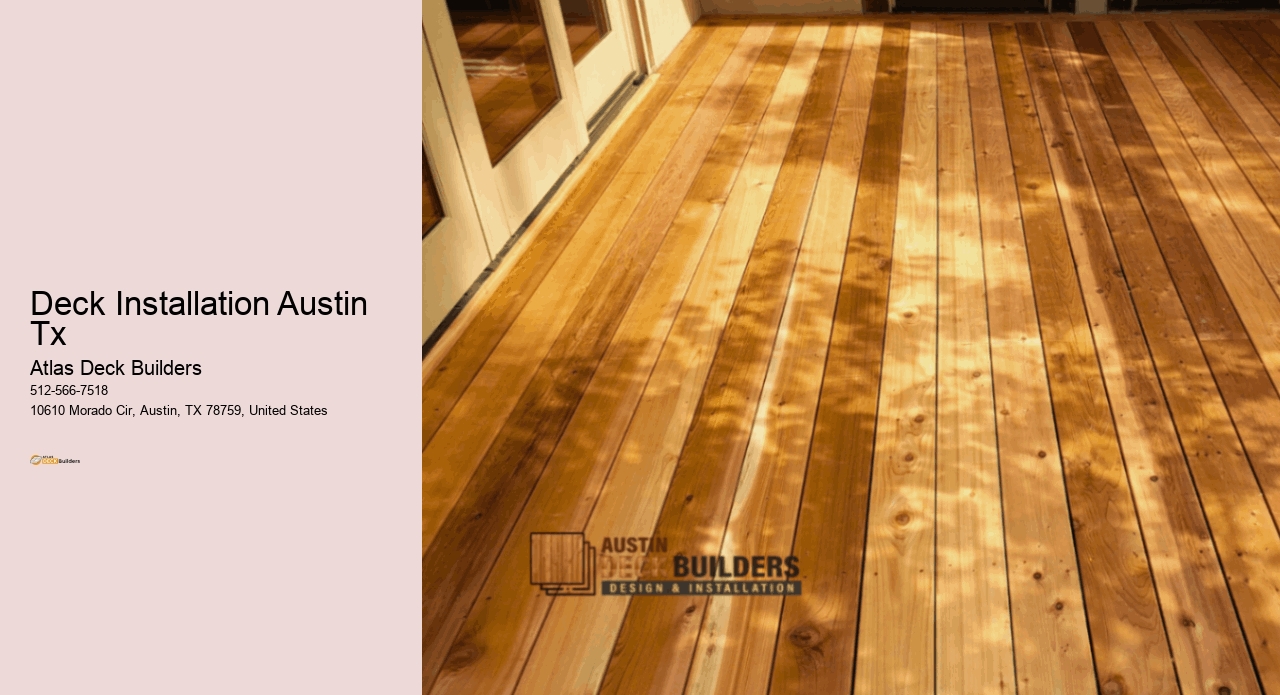 Deck Installation Austin Tx