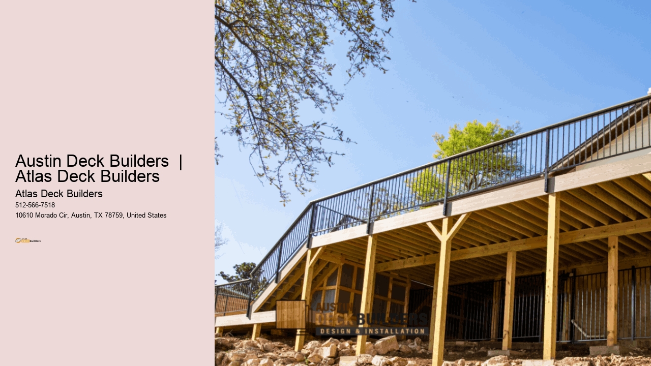 Austin Deck Builders  | Atlas Deck Builders