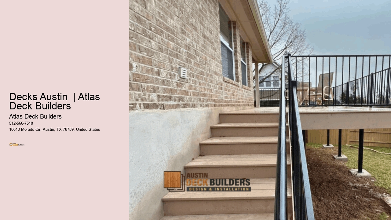 Decks Austin  | Atlas Deck Builders