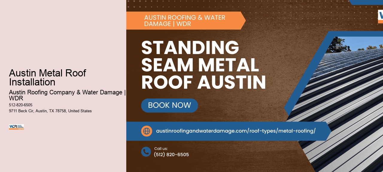 Austin Metal Roof Installation