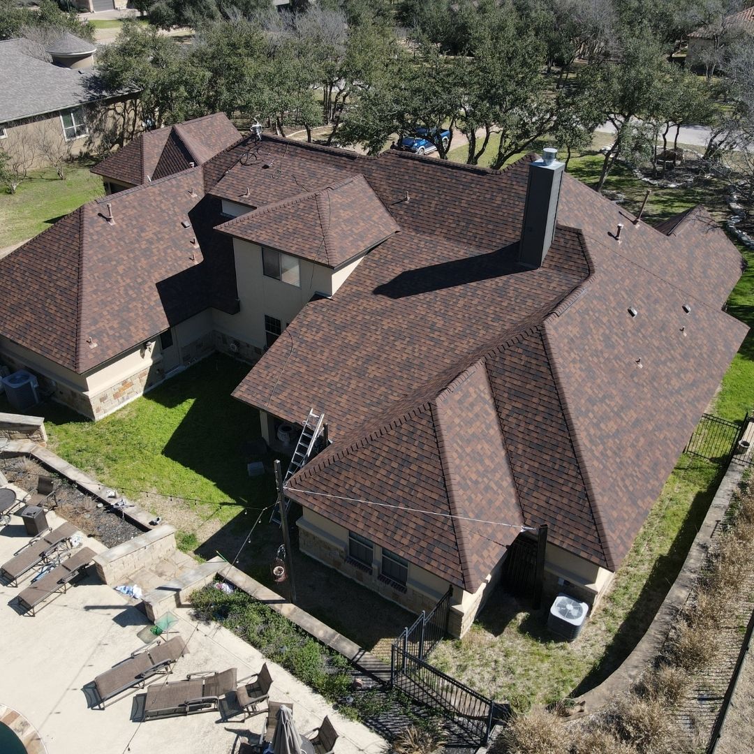 How do they repair storm-damaged roofs?