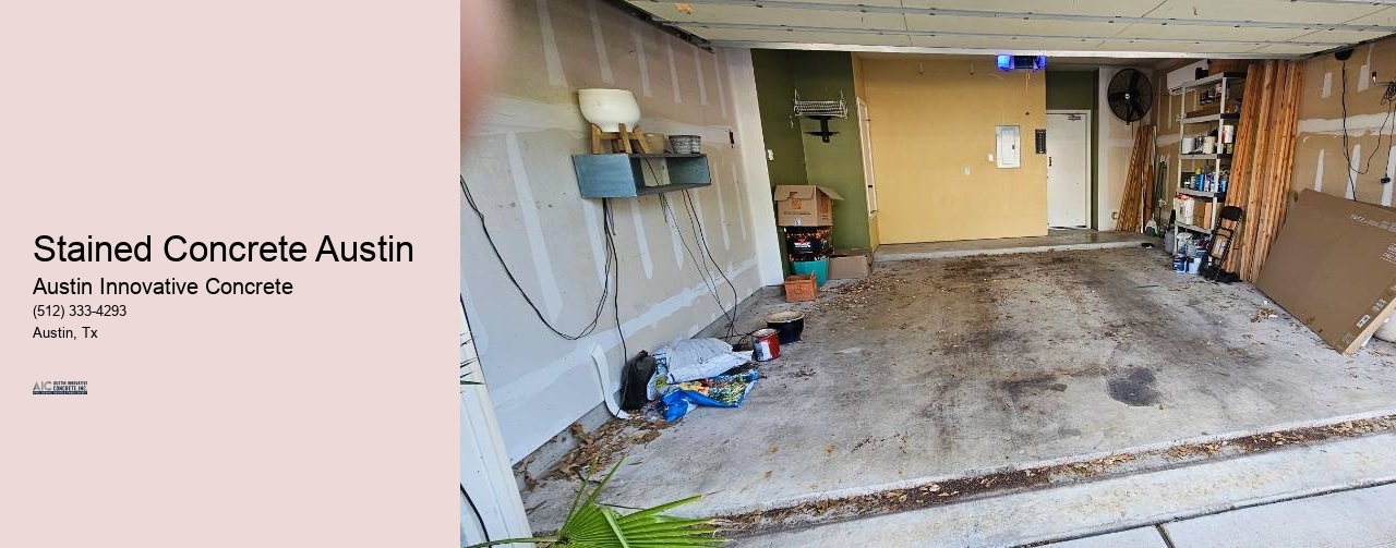 Stained Concrete Austin