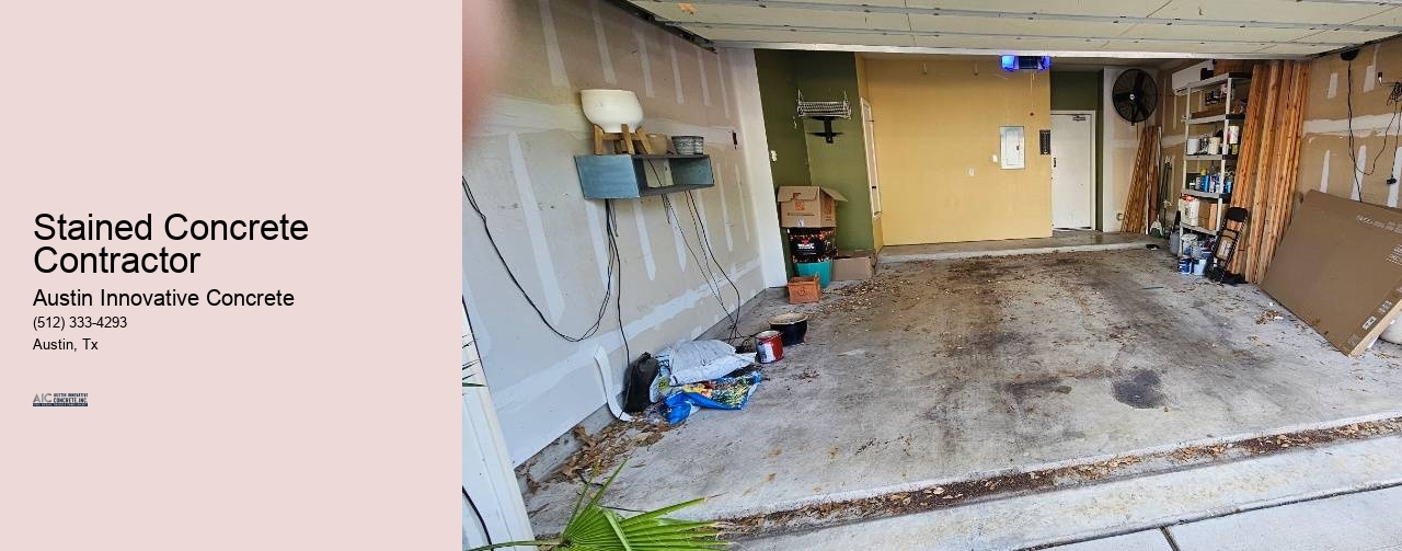Stained Concrete Contractor