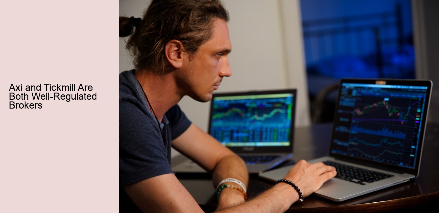 Axi and Tickmill Are Both Well-Regulated Brokers