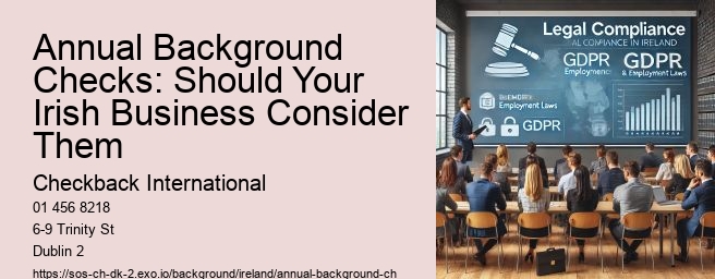 Annual Background Checks: Should Your Irish Business Consider Them