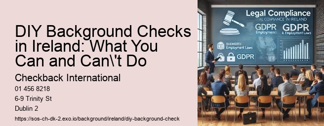 DIY Background Checks in Ireland: What You Can and Can't Do