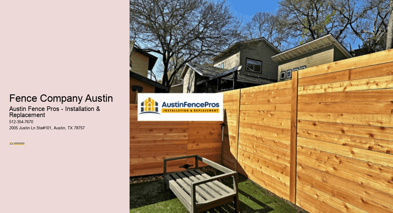 Fence Company Austin