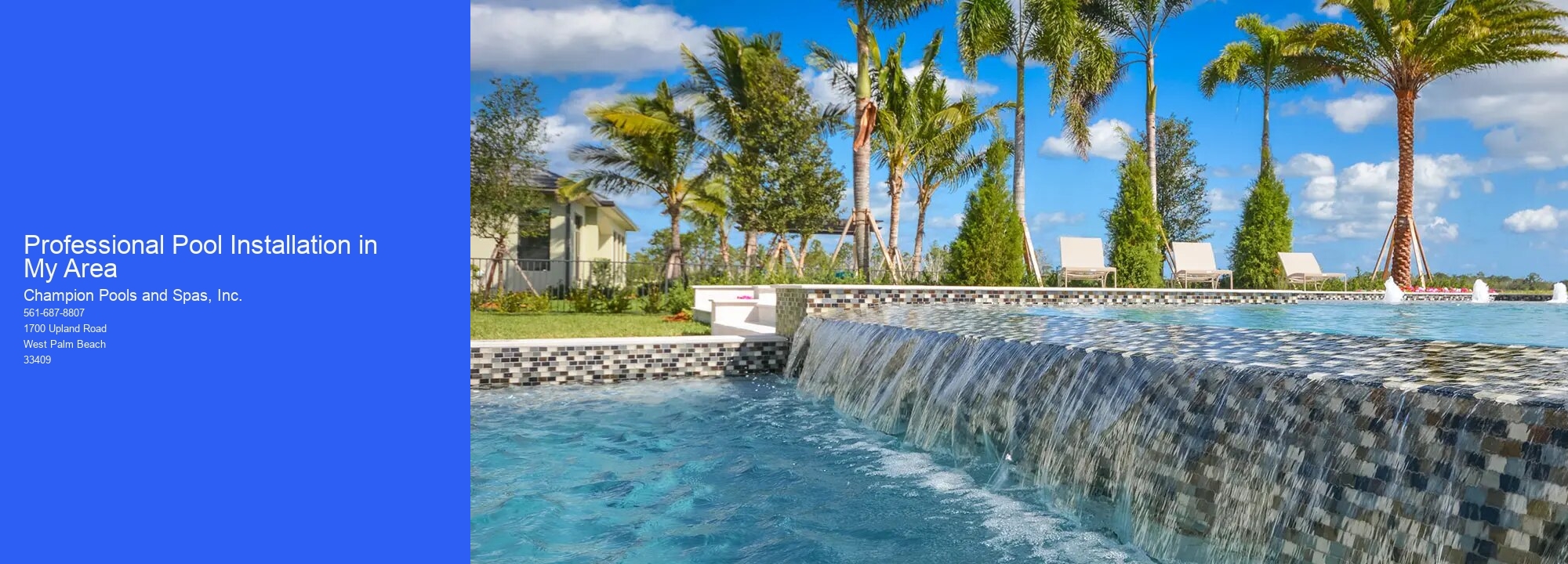 Professional Pool Installation in My Area
