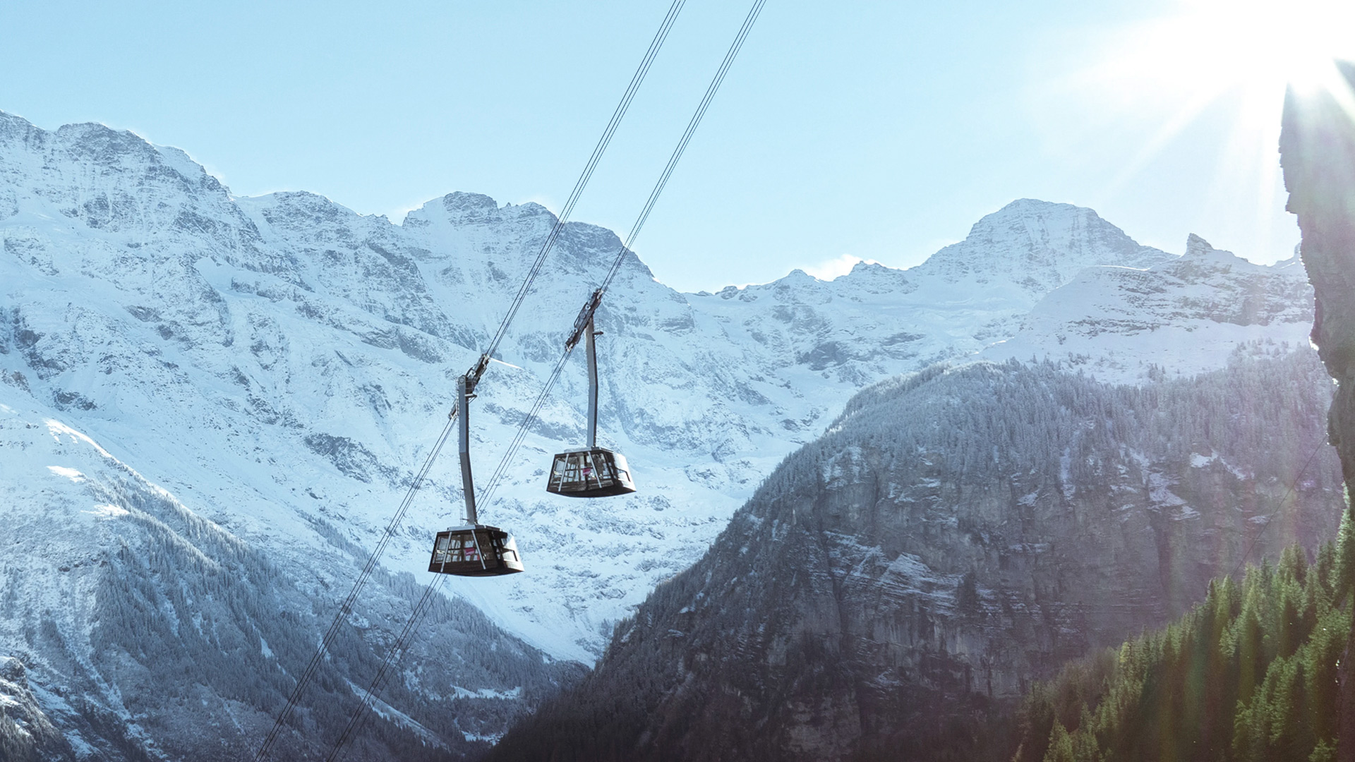 Linearantriebslösung für die Schilthornbahn