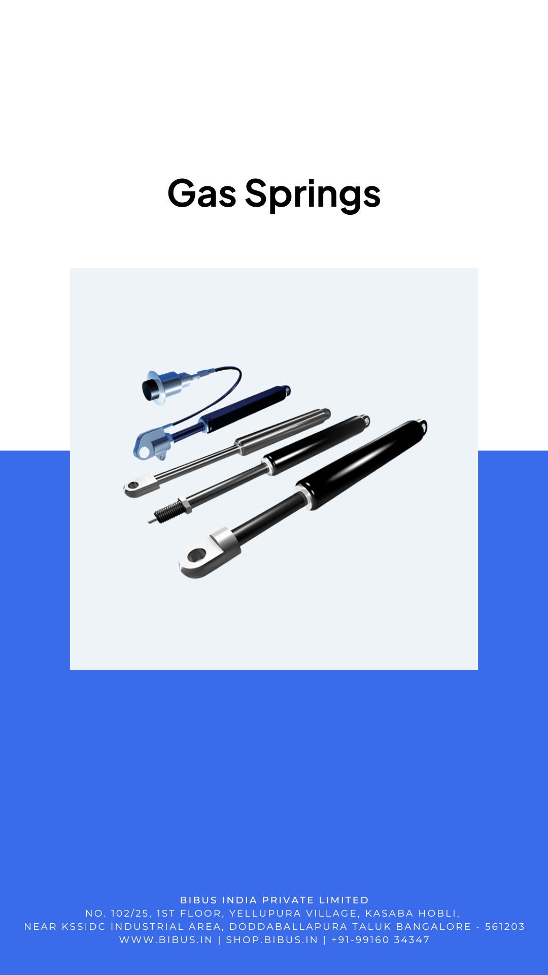 Gas springs for CNC machines