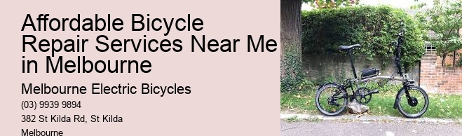 Affordable Bicycle Repair Services Near Me in Melbourne