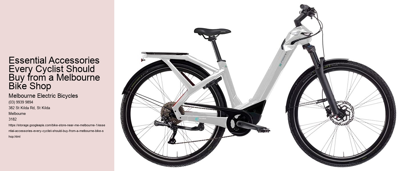 Essential Accessories Every Cyclist Should Buy from a Melbourne Bike Shop